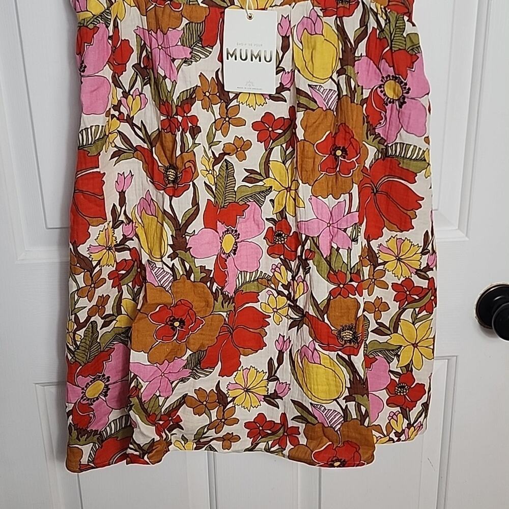Show Me Your MuMu Oasis Floral Mini Dress, NWT, Size Medium - Picture 3 of 7